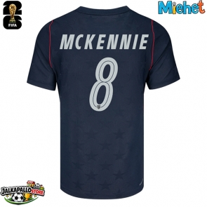 Yhdysvallat Weston McKennie #8 Vieraspaita MM-kisat 2026 Lyhythihainen